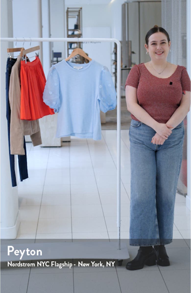 Embellished Sleeve Top, sales video thumbnail