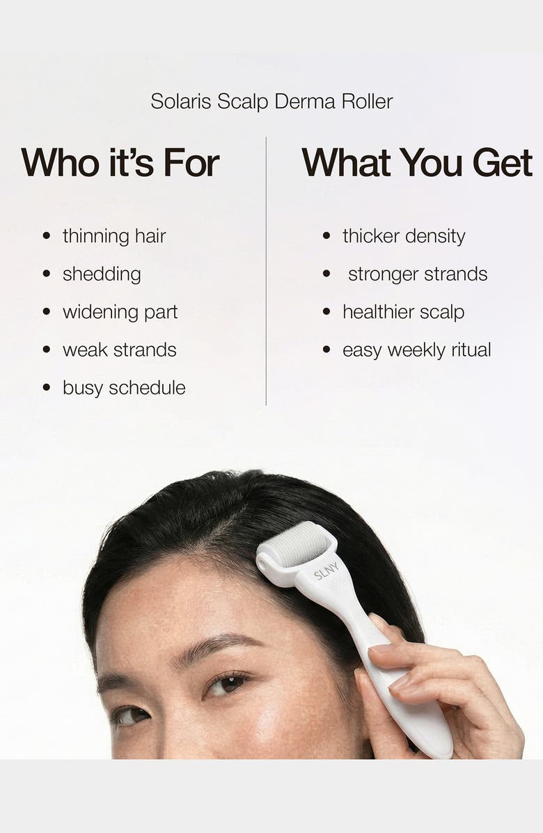 SOLARIS LABORATORIES NY Scalp Dermaroller for the Scalp Set $75 Value, Alternate, color, 