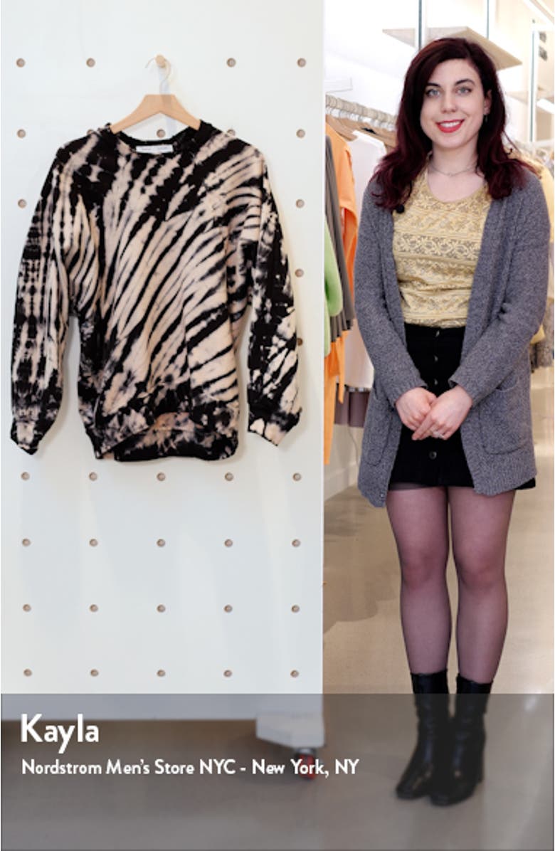 Tie Dye Sweatshirt, sales video thumbnail