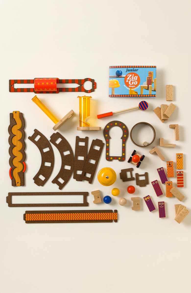 Uncommon Goods Junior Chain Reaction Construction Set, Alternate, color, Multi