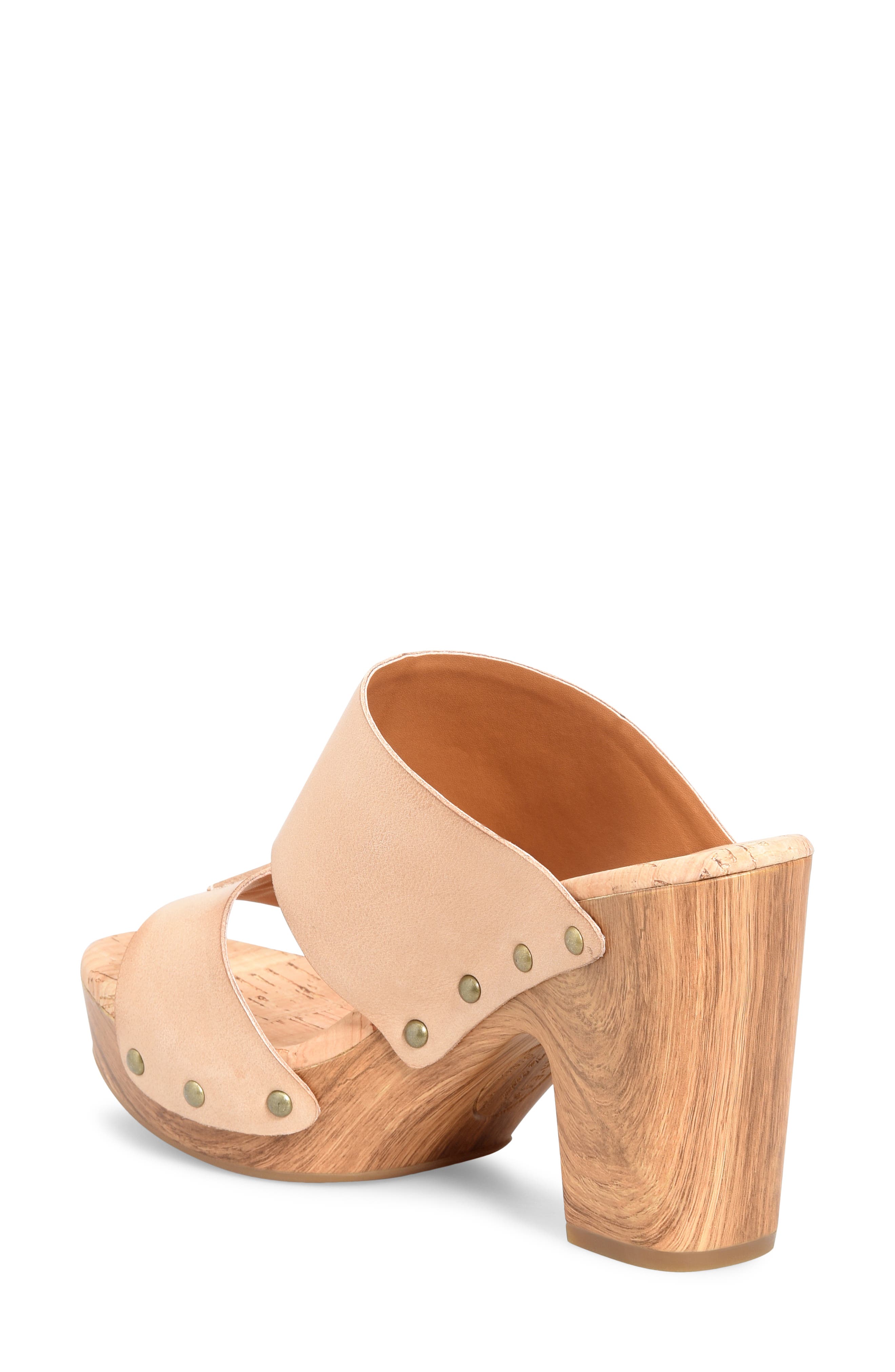 Darra Leather Platform Sandal, Alternate, color, NATURAL F/ G