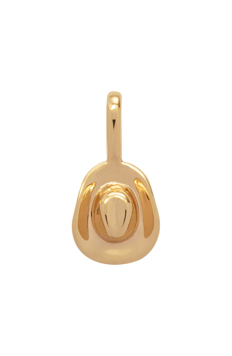 MADE BY MARY Western Hat Charm Pendant, Main, color,