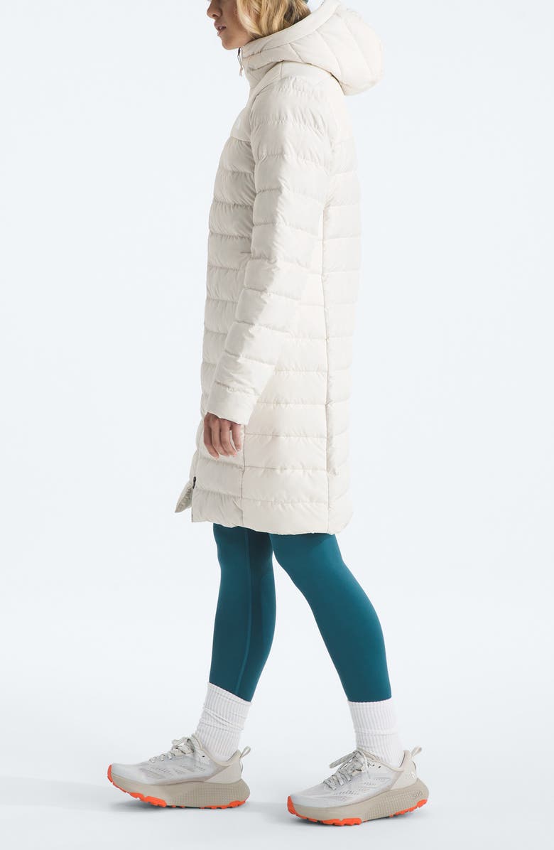 The North Face Aconcagua Water Repellent Parka, Alternate, color, White Dune