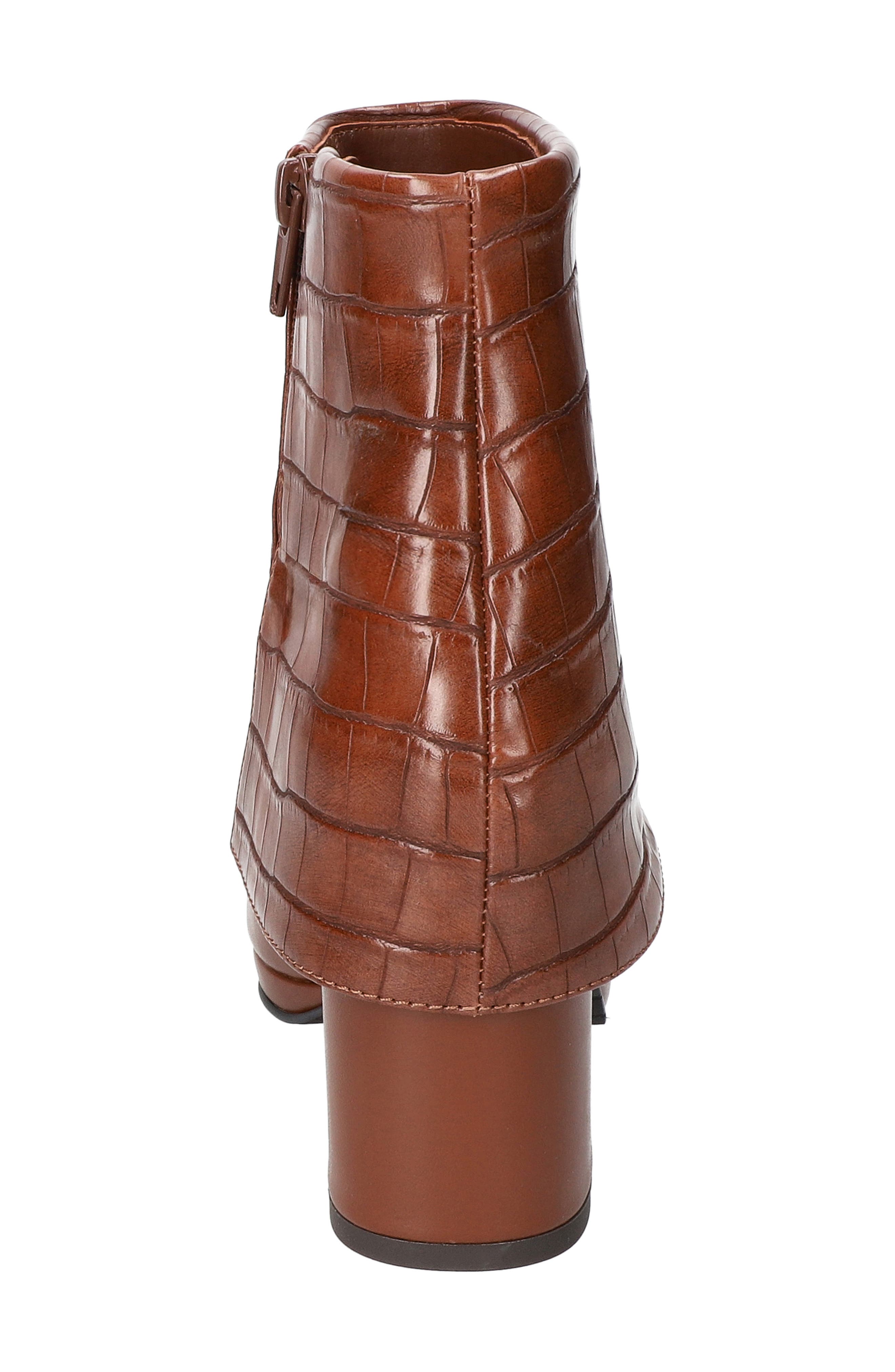 EASY STREET Sutton Bootie, Alternate, color, Tan-Croco