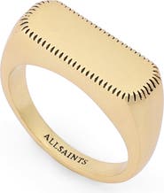 AllSaints Smooth Signet Ring