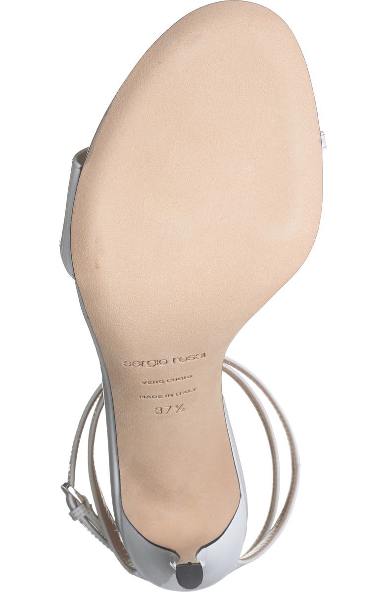 Sergio Rossi Ankle Strap Sandal, Alternate, color,