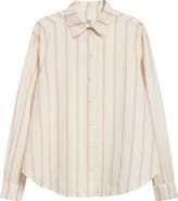 TOTEME Relaxed Stripe Button-Up Shirt