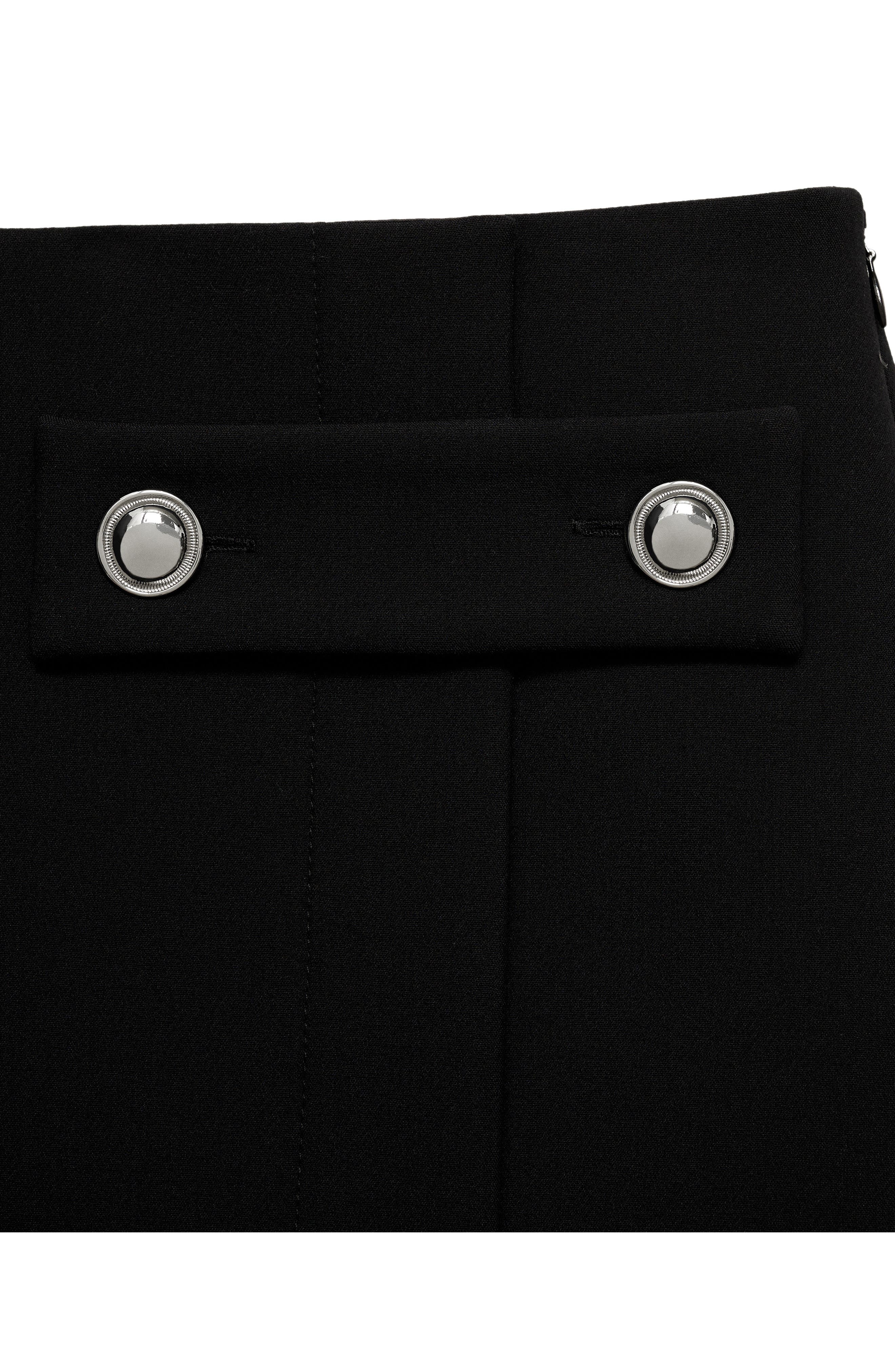 Button Accent Miniskirt - image 2