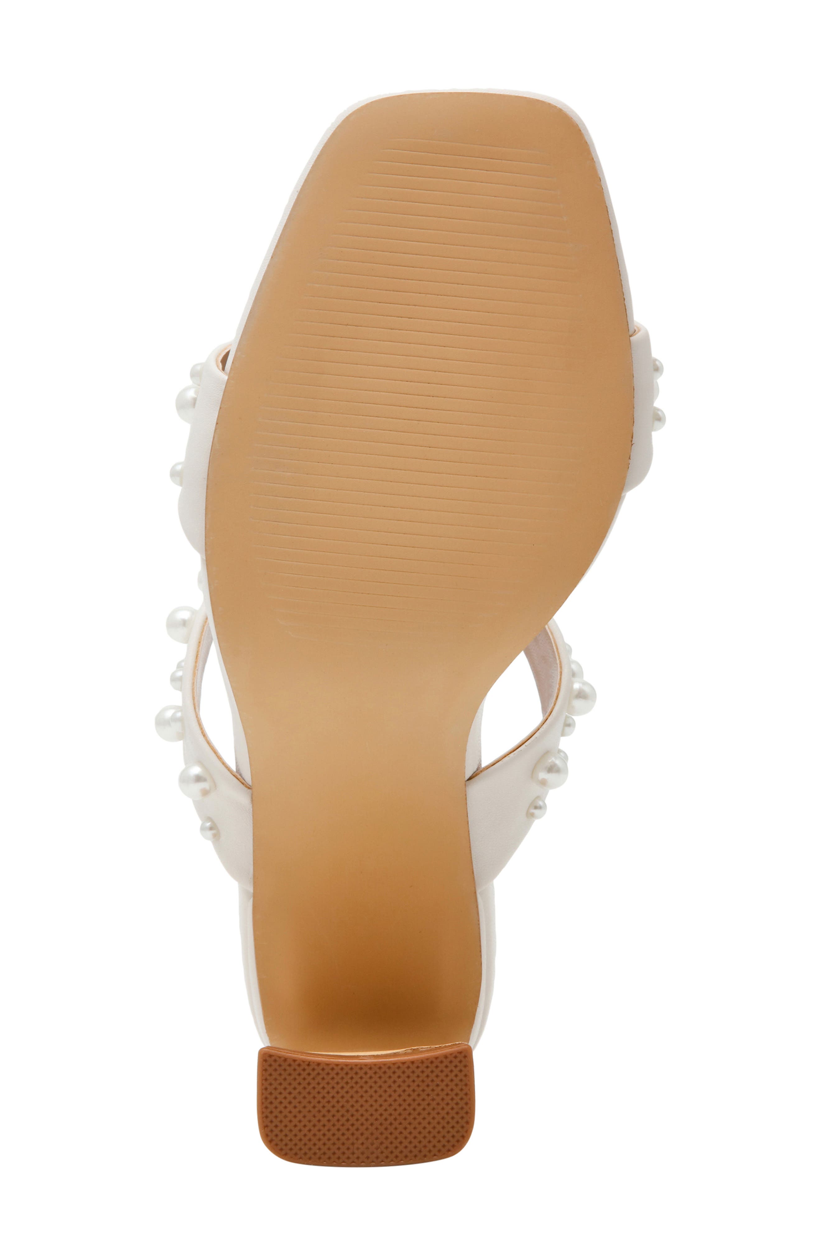 DV by Dolce Vita Veniss Embellished Slide Sandal, Alternate, color, Ivory