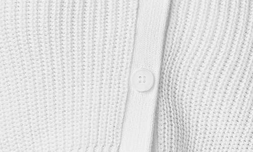 Florence By Mills Bright Side Crop Cardigan In White