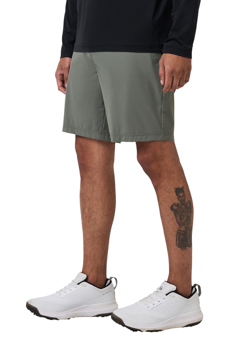 Hero Hour Golf Shorts, Alternate, color, DARK OLIVE