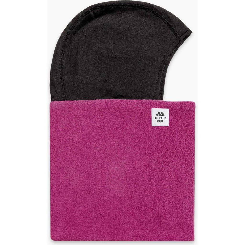 Turtle Fur Fleece Shellaclava Balaclava In Pink