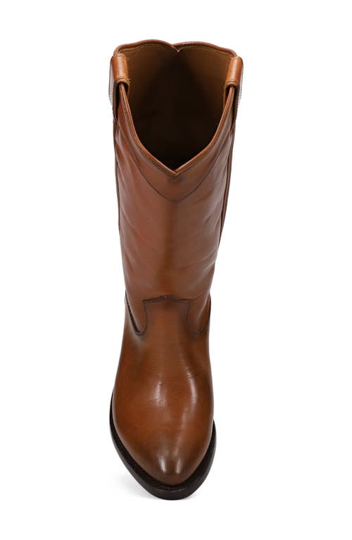 Frye Billy Daisy Knee High Western Boot In Brown