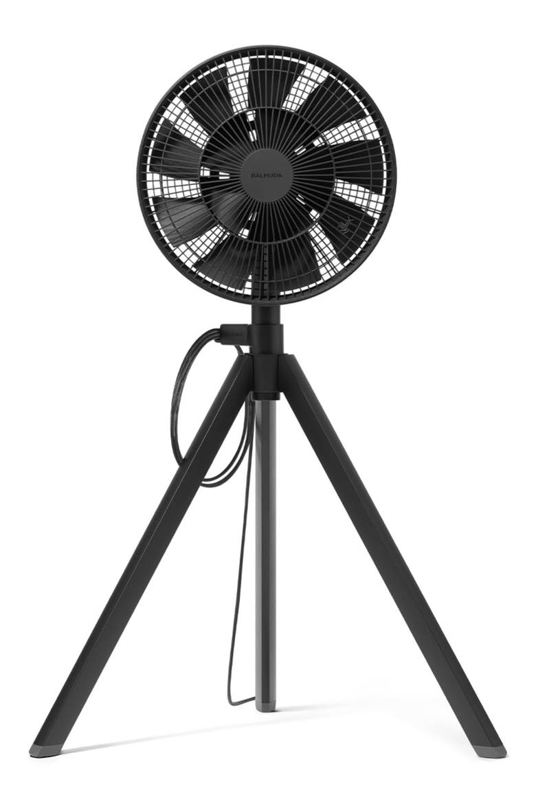 Naturewind Studio Tripod Fan, Main, color, BLACK