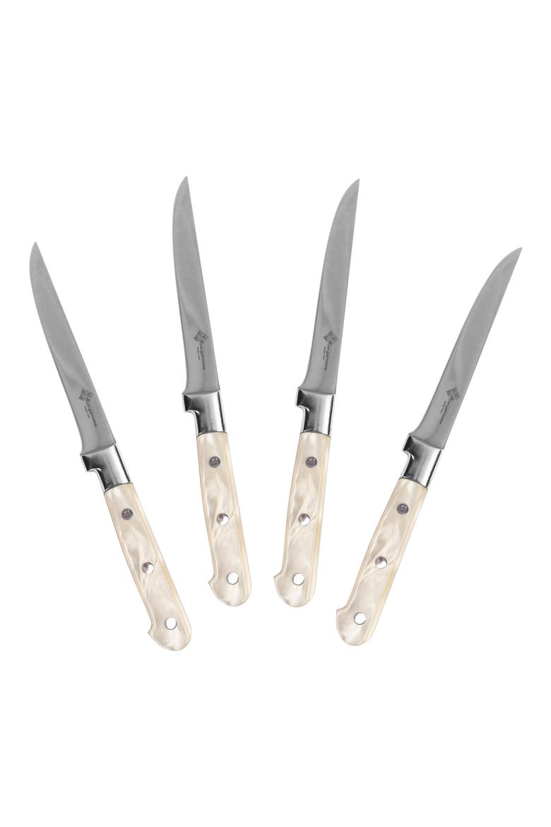 Prince Gastronome 4-Piece Steak Knife Set, Alternate, color, CHAMPAGNE