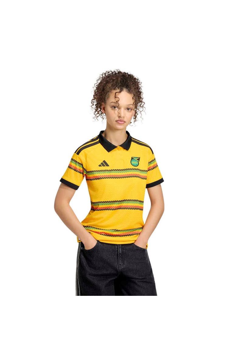 Women's adidas Yellow Jamaica National Team 2026 Home Replica Jersey, Main, color, Yellow
