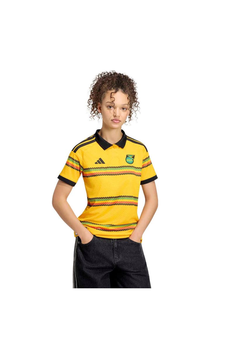 adidas Women's adidas Yellow Jamaica National Team 2026 Home Replica Jersey, Main, color, Yellow