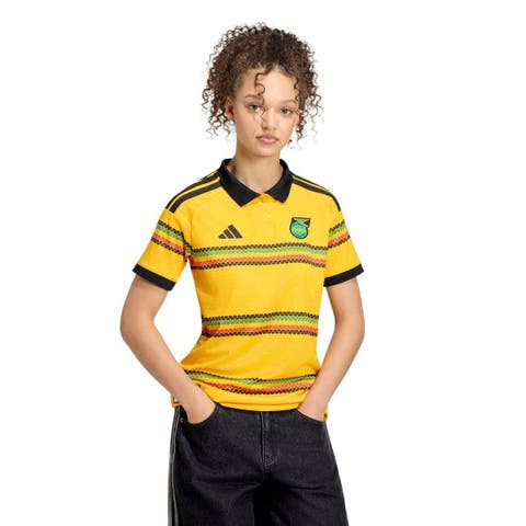 Women's adidas Yellow Jamaica National Team 2026 Home Replica Jersey