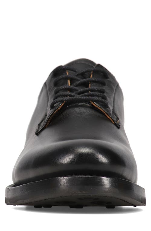 Frye Dylan Plain Toe Oxford In Black