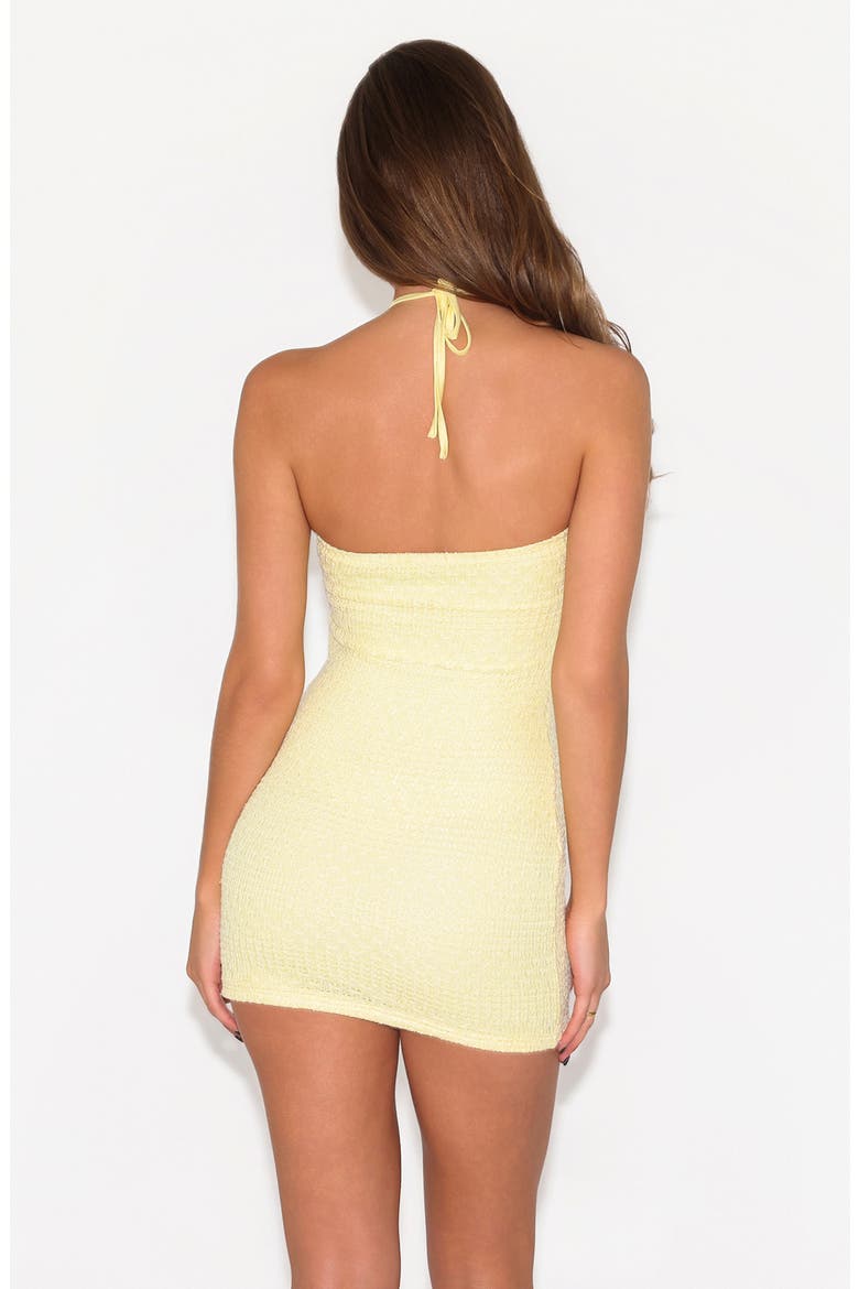 Korri Strapless Minidress, Alternate, color, YELLOW
