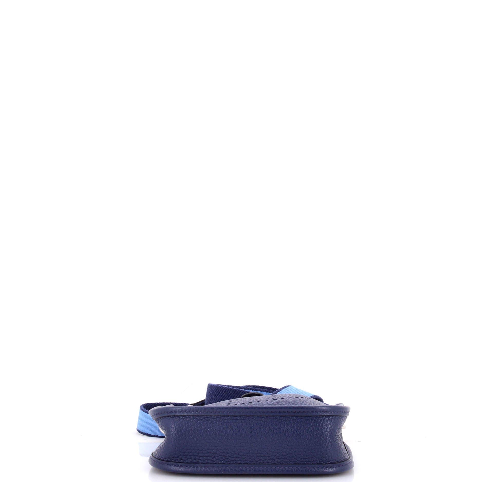 Evelyne Bag Gen III Clemence TPM, Alternate, color, Bleu Saphir