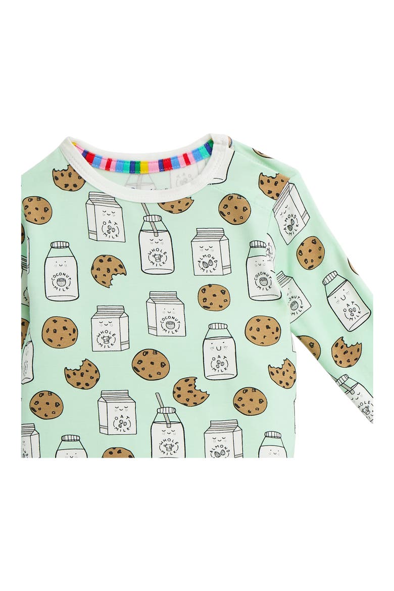 Kids' Legendairy Two-Piece Fitted Pajamas, Alternate, color, GREEN