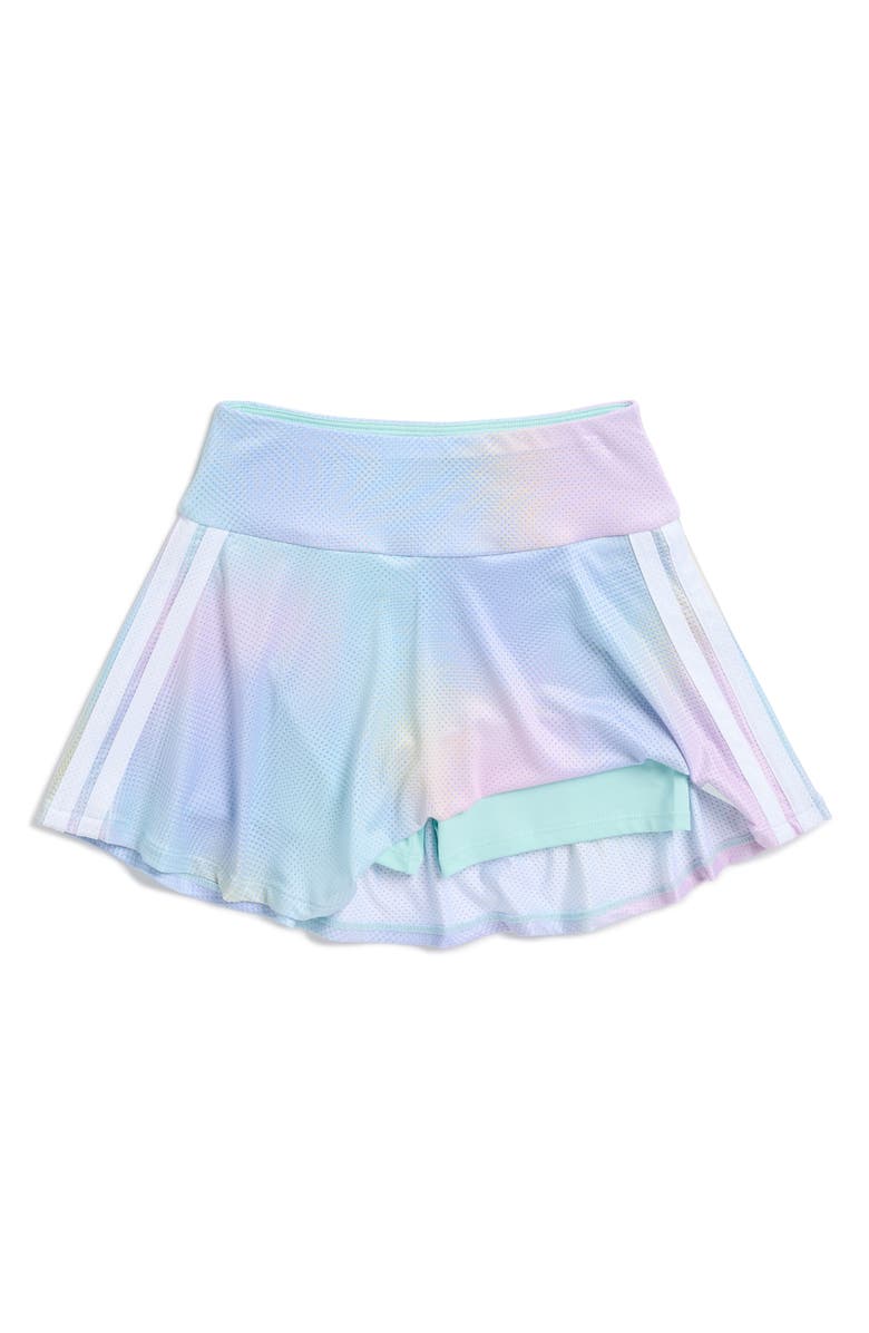 adidas Kids' 3-Stripe Skort, Alternate, color, Aqua