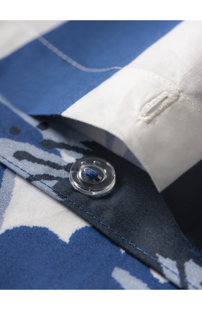 Brooks Brothers Awning Stripe Set of 2 Pillowcases, Alternate, color, Blue