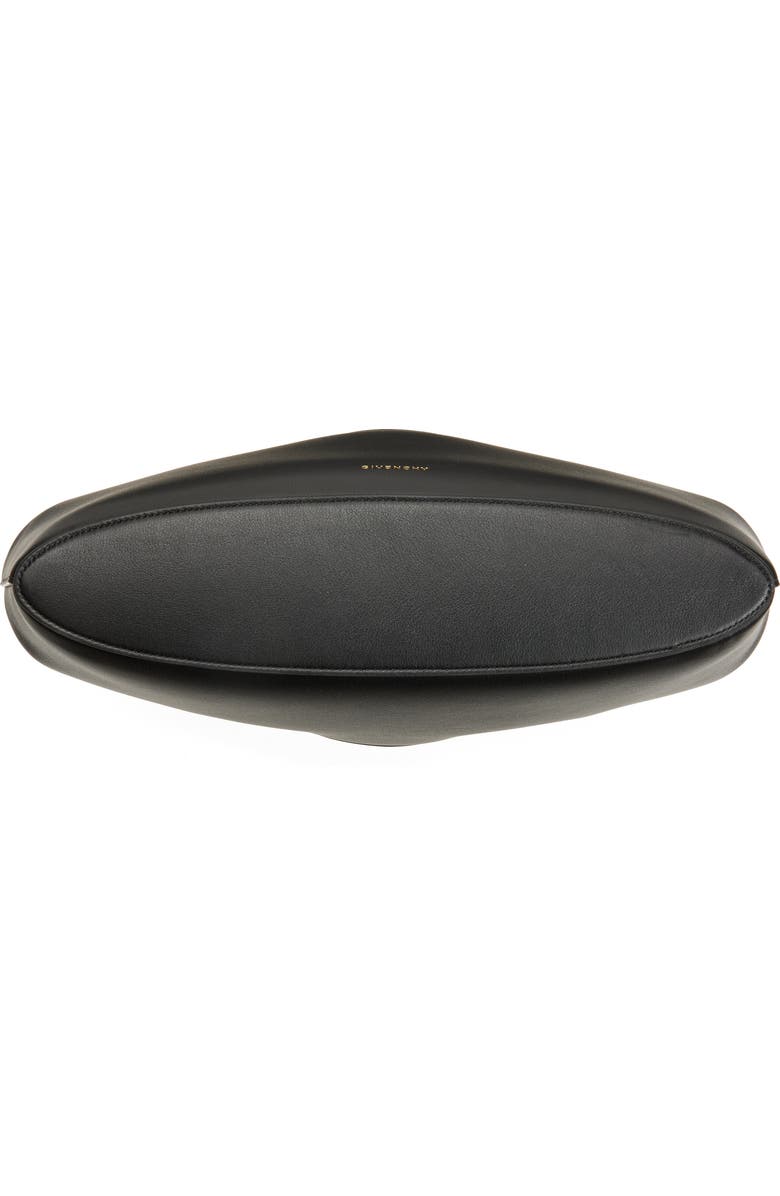 Givenchy Small Facet Leather Tote, Alternate, color, 001-Black