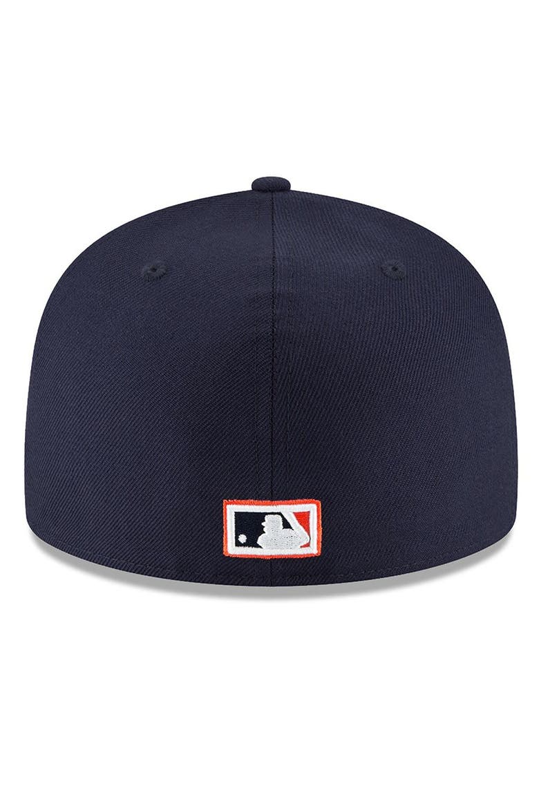 Men's New Era Navy San Diego Padres Cooperstown Collection Wool 59FIFTY Fitted Hat, Alternate, color, Navy
