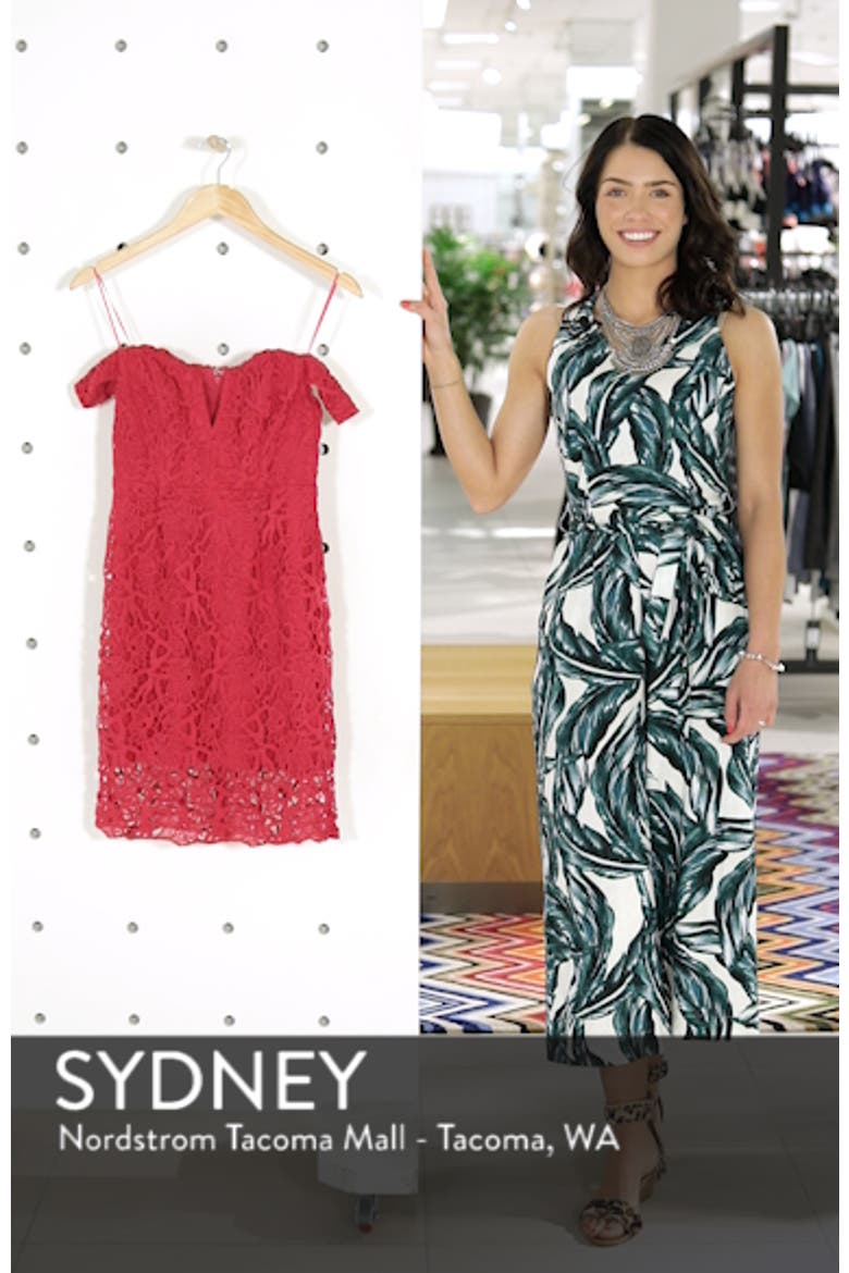 Lace Body-Con Dress video