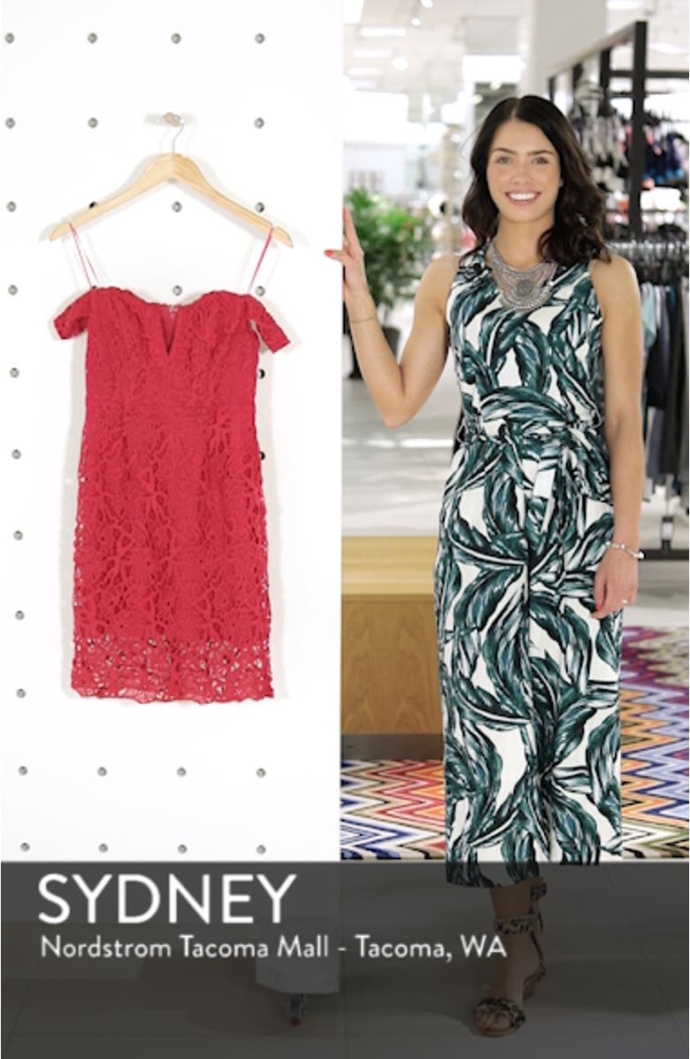 Lace Body-Con Dress, sales video thumbnail