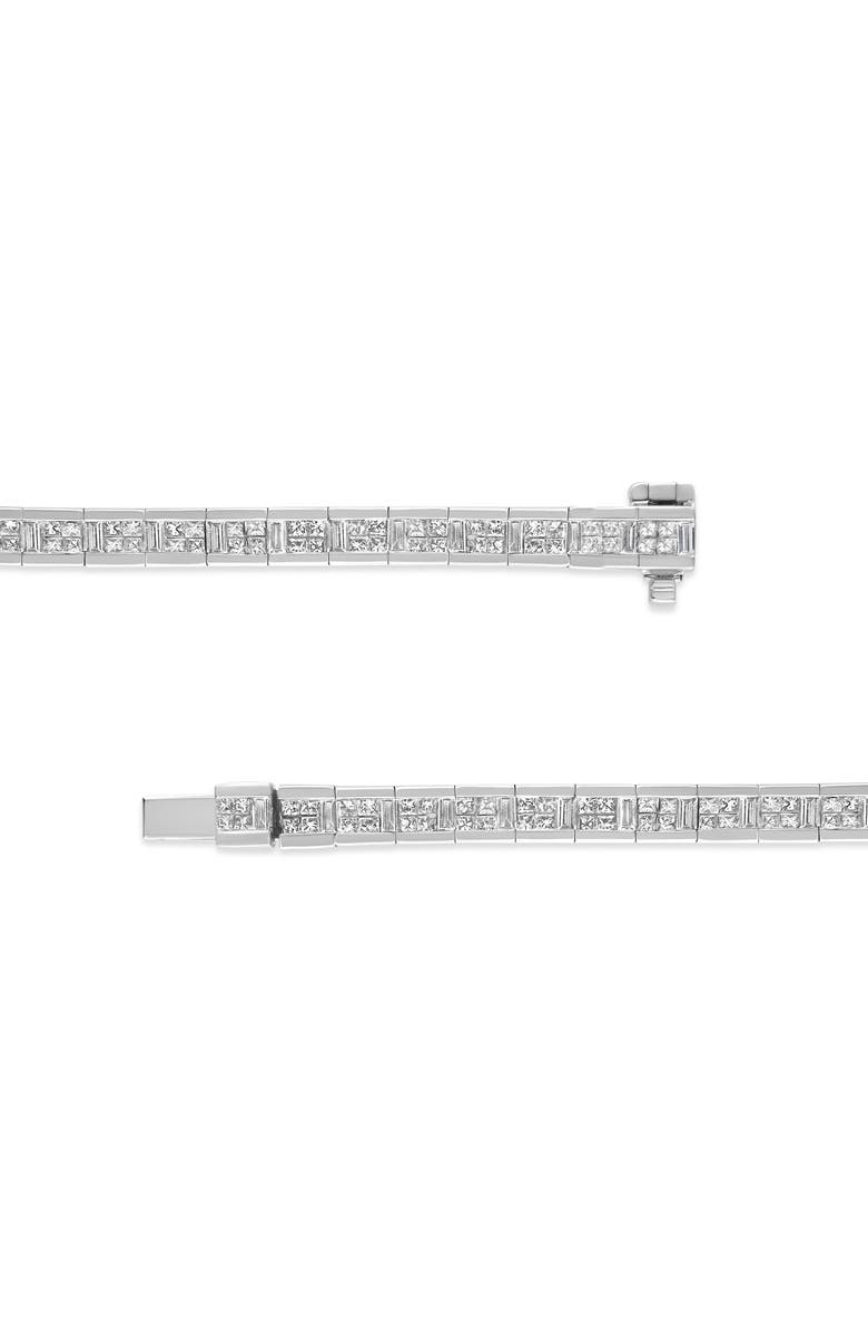Haus of Brilliance 14K White Gold 4 3/8 Cttw Diamond Tennis Bracelet, Alternate, color, White