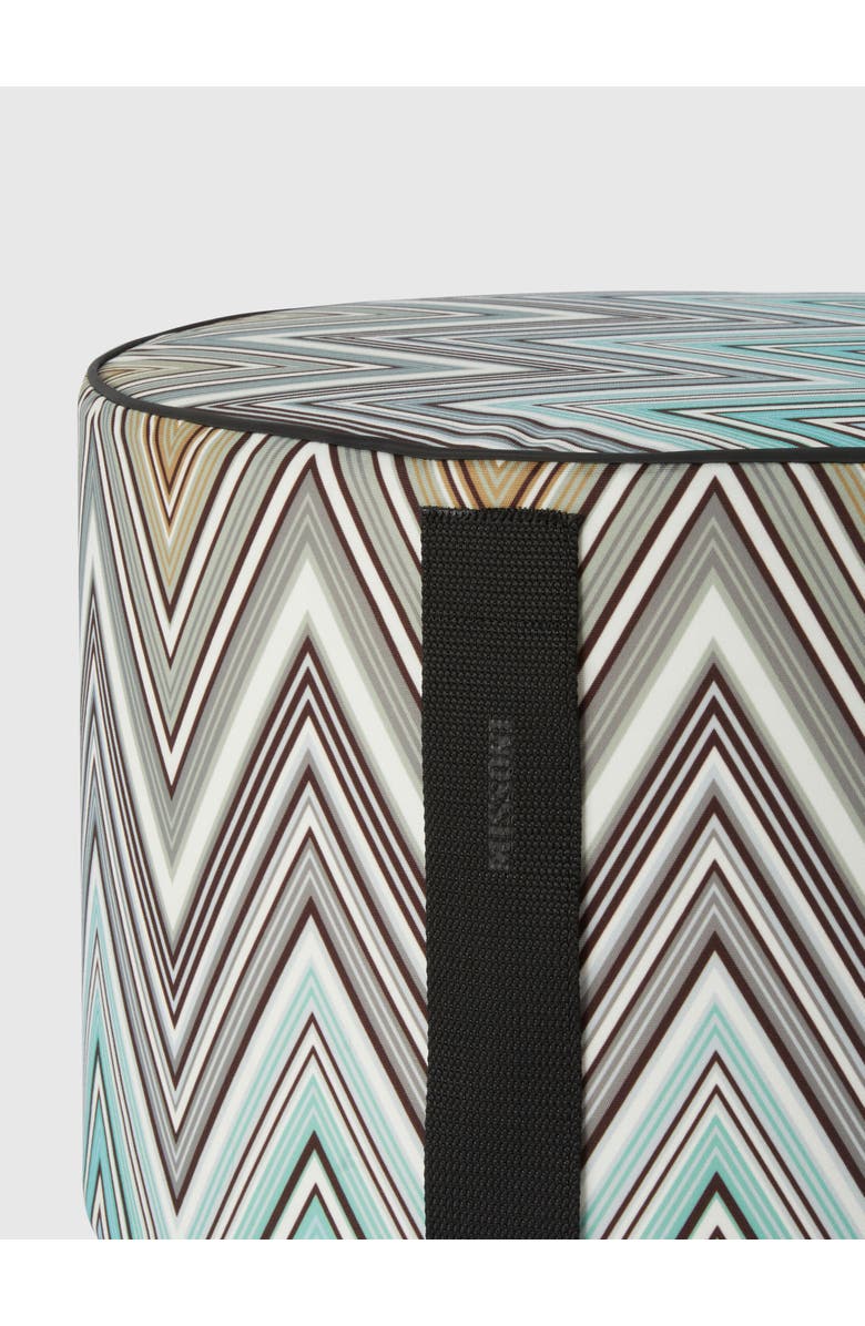 Missoni Home Kew Outdoor Cylinder Pouf 40x30, Alternate, color, Multicoloured