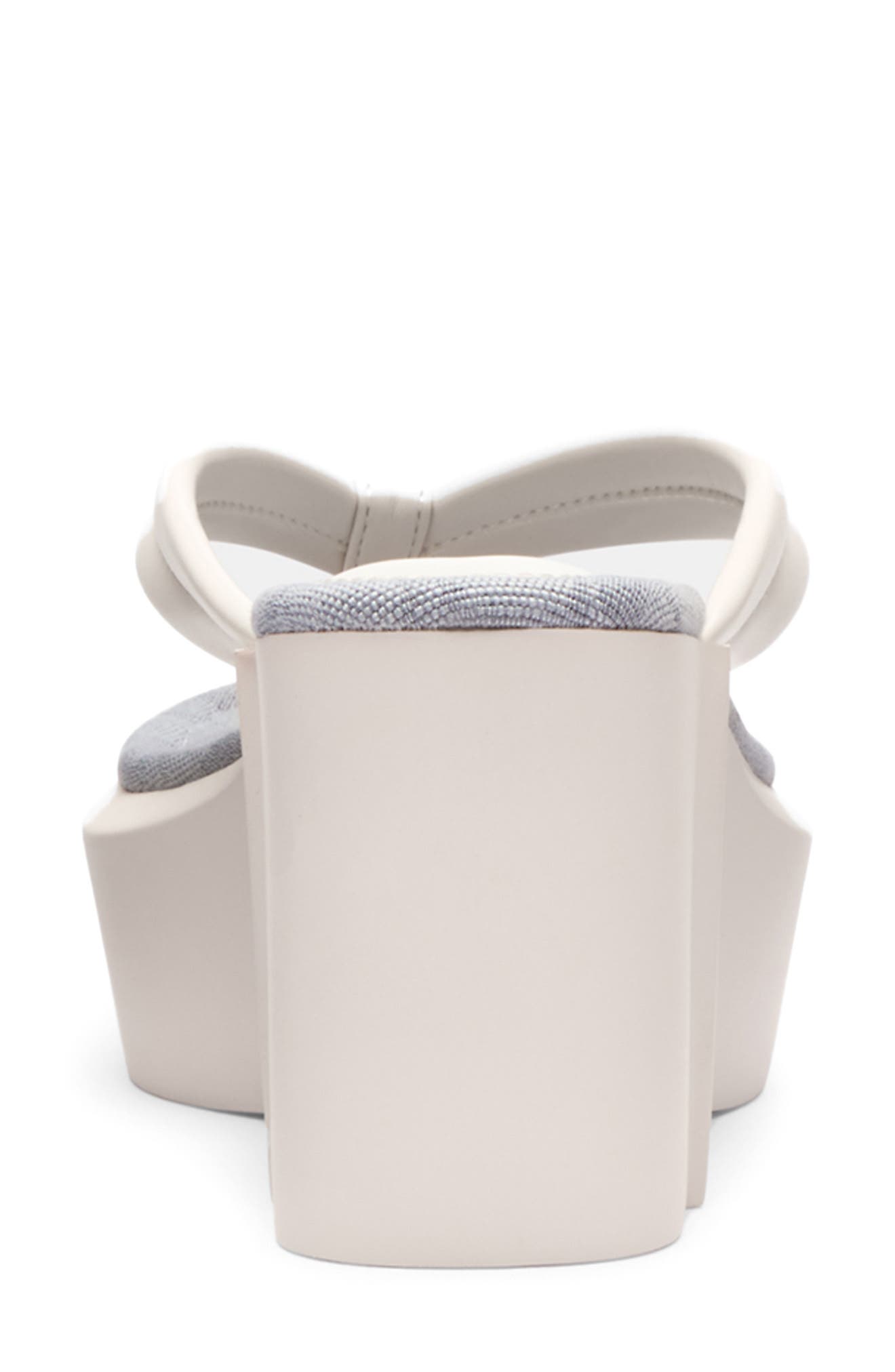 Franki Platform Wedge Flip Flop, Alternate, color, CHALK