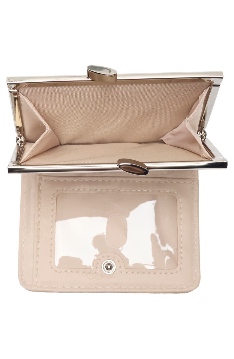 MUNDI SMALL LEATHER GOODS Frenchie Wallet, Alternate, color, Parchment Woven