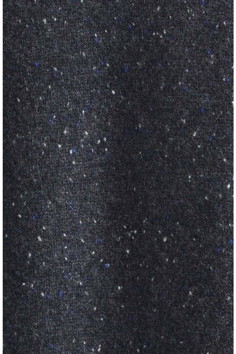 Malo Saddle Sleeve Cashmere Cardigan, Alternate, color, PEPPERED ANTHRACITE