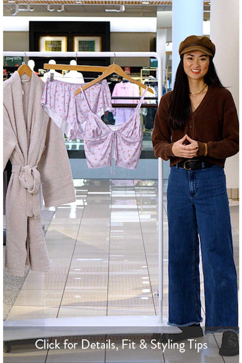 Rowan Satin Camisole & Short Pajamas video