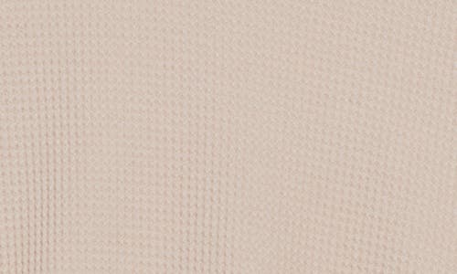 Yogalicious Long Sleeve Top & Pants Waffle Knit Pajamas In Neutral