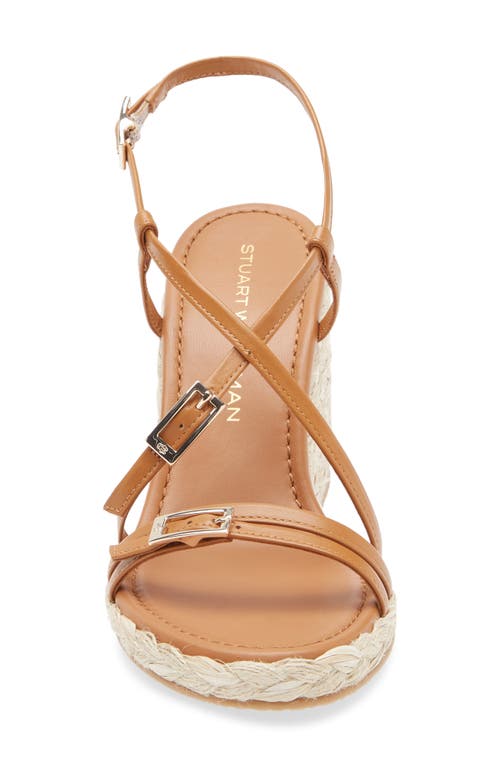 STUART WEITZMAN STUART WEITZMAN GEORGIE ESPADRILLE WEDGE SANDAL