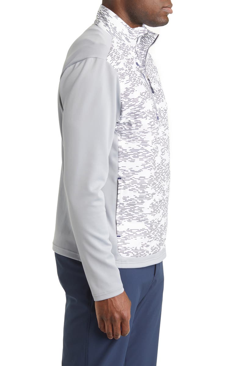 Peter Millar Weld Elite Hybrid Wind & Water Resistant Half Zip Pullover, Alternate, color, 