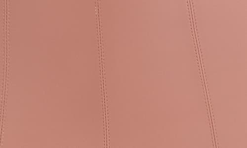 Ookie & Lala Supersoft Faux Leather Flounced Miniskirt In Brown