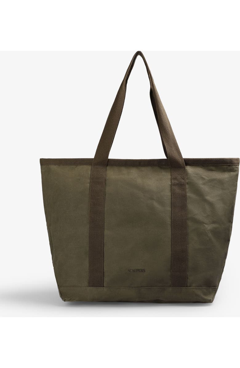 Scalpers Retro Waxed Bag, Alternate, color, Brown