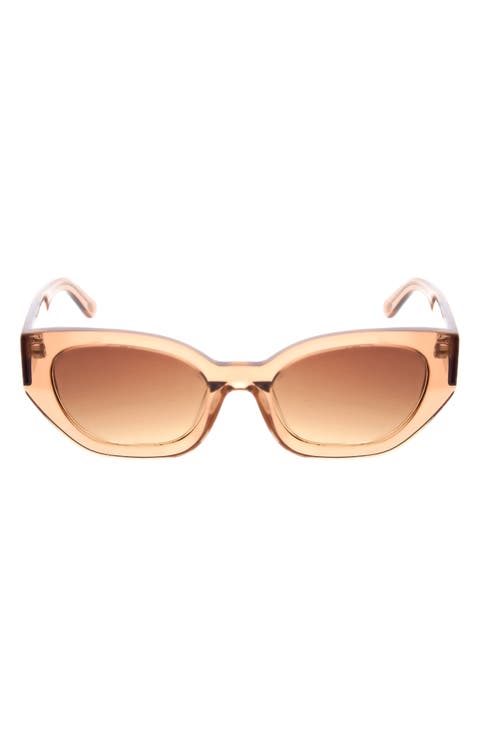 53mm Cat Eye Sunglasses