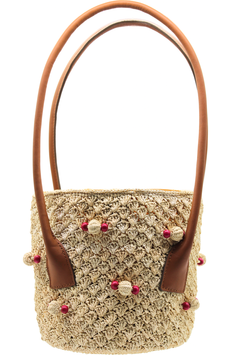 Amazónica Kaya Handbag, Main, color, Beige / Brown