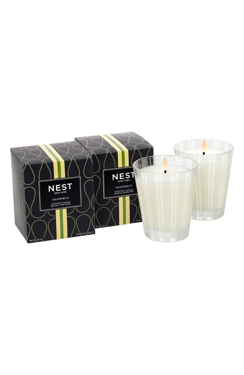 NEST New York Grapefruit Scented Candle Duo $88 Value, Alternate, color,