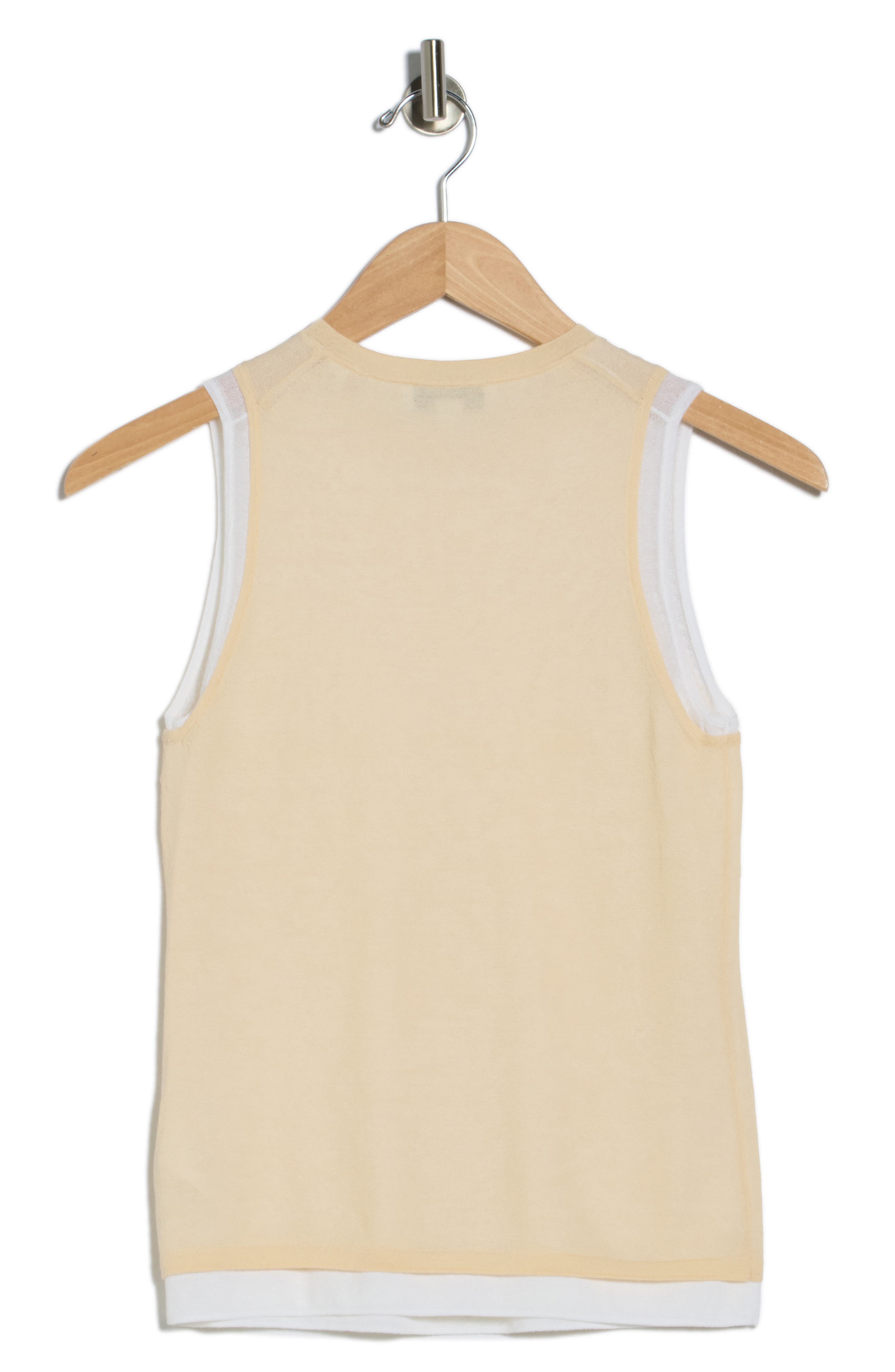 Double Layer Cotton Blend Tank - image 2
