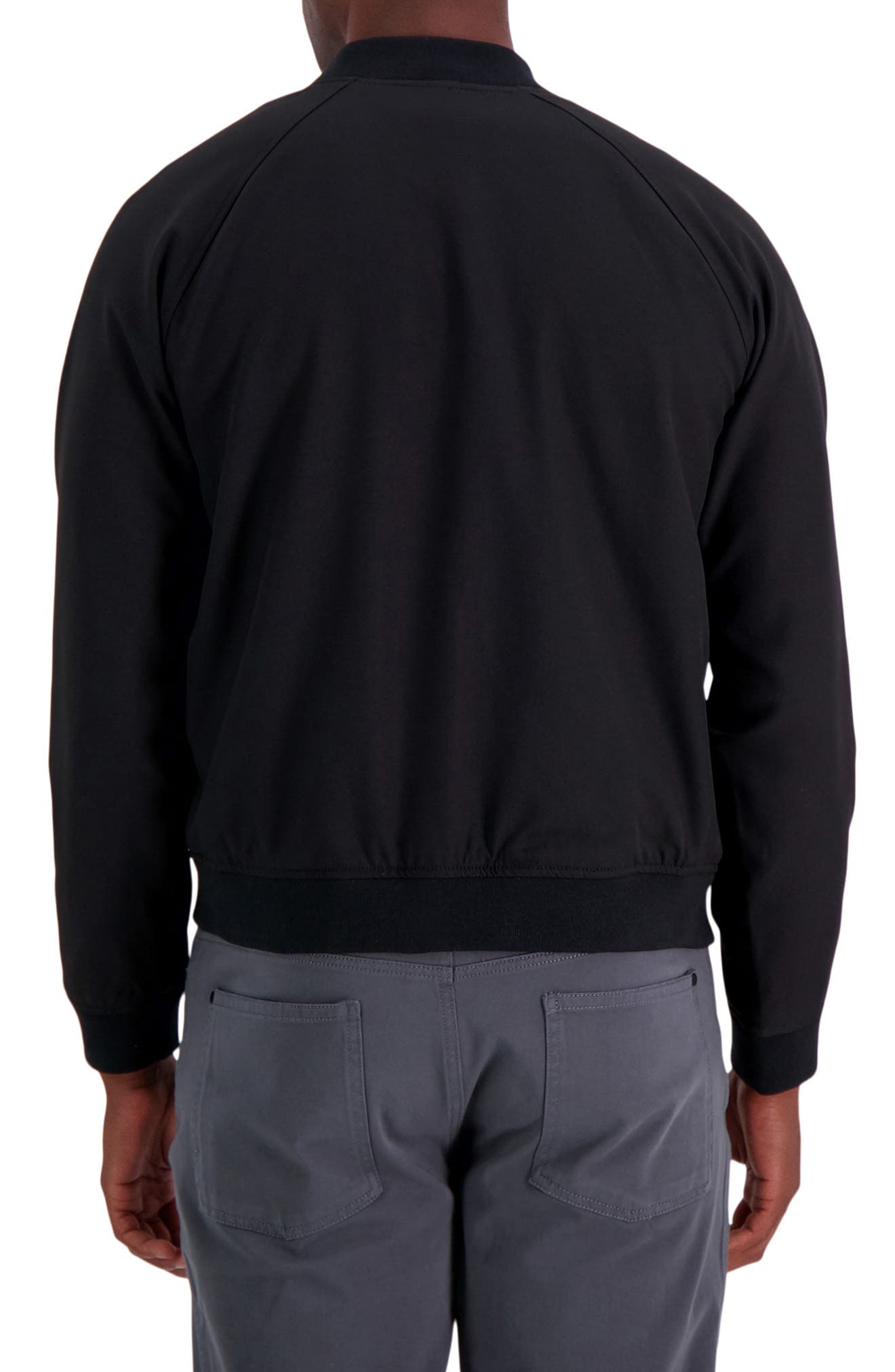 Stretch Gabardine Bomber Jacket - image 2