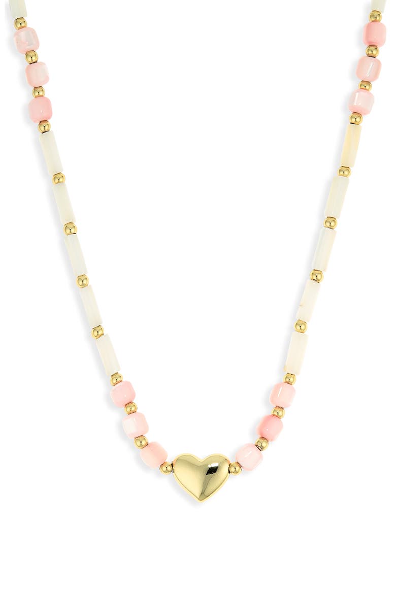 Heart Necklace, Main, color, GOLD