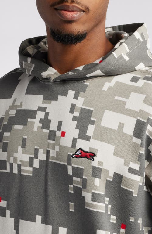 Icecream Digi Camo Pullover Hoodie In Wind Chime